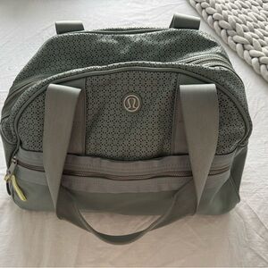 lululemon athletica Light Green Gym Bag